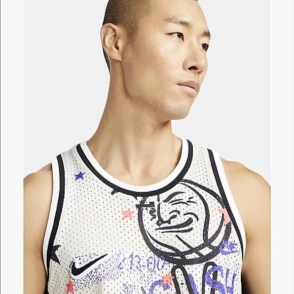 Nike Men’s Basketball Jersey LightBone/Black Size 2XL - Picture 5 of 5